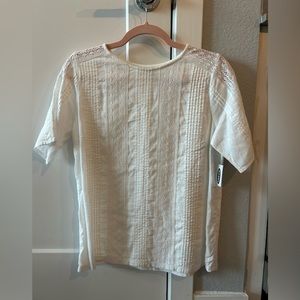 White Old Navy Blouse